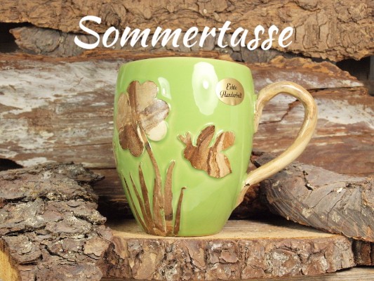 Harz Keramik Sommertasse