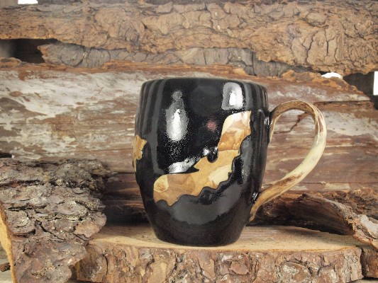 Harz Keramik Kaffeebecher Fledermaus