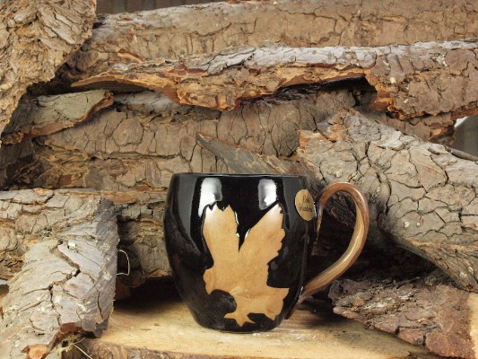 Harz Keramik Kaffeetasse Adler